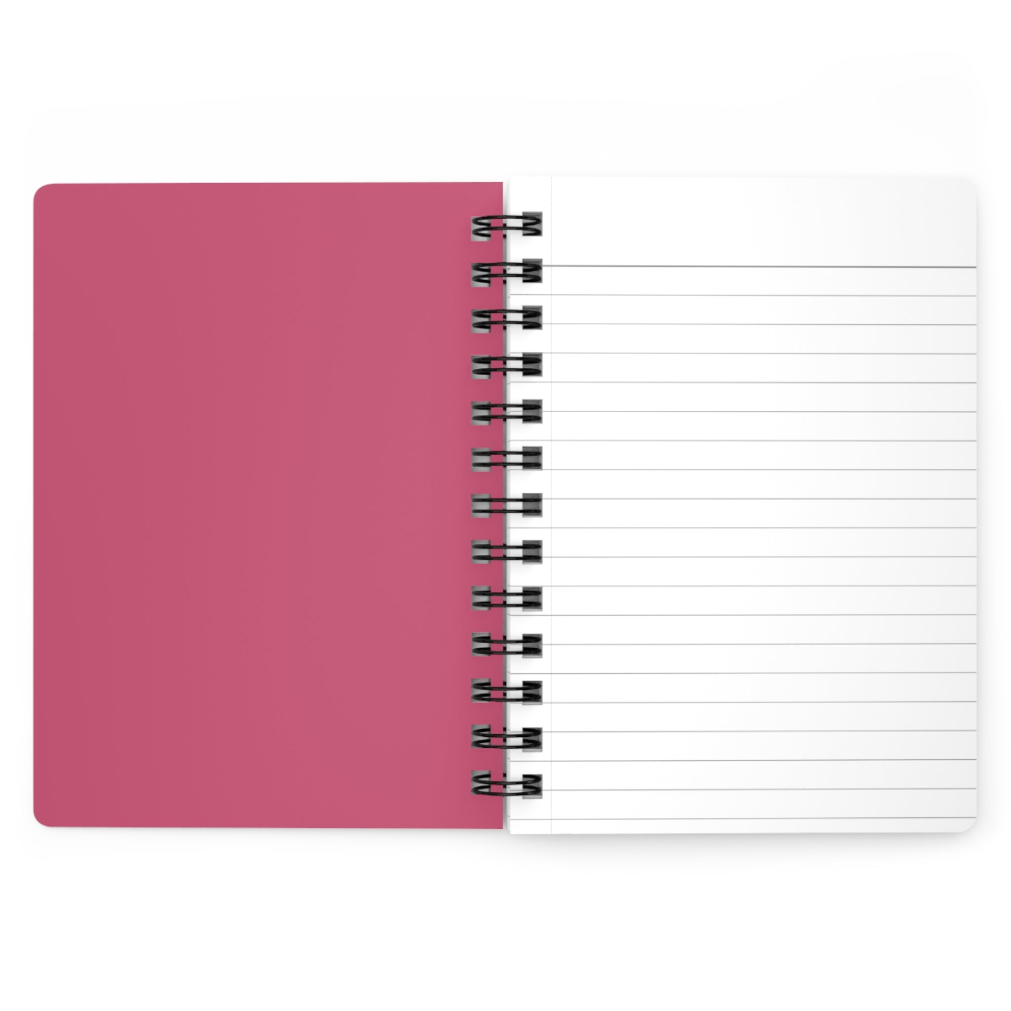 Floral Cotton Candy Petals Luxe Glitter Notebook
