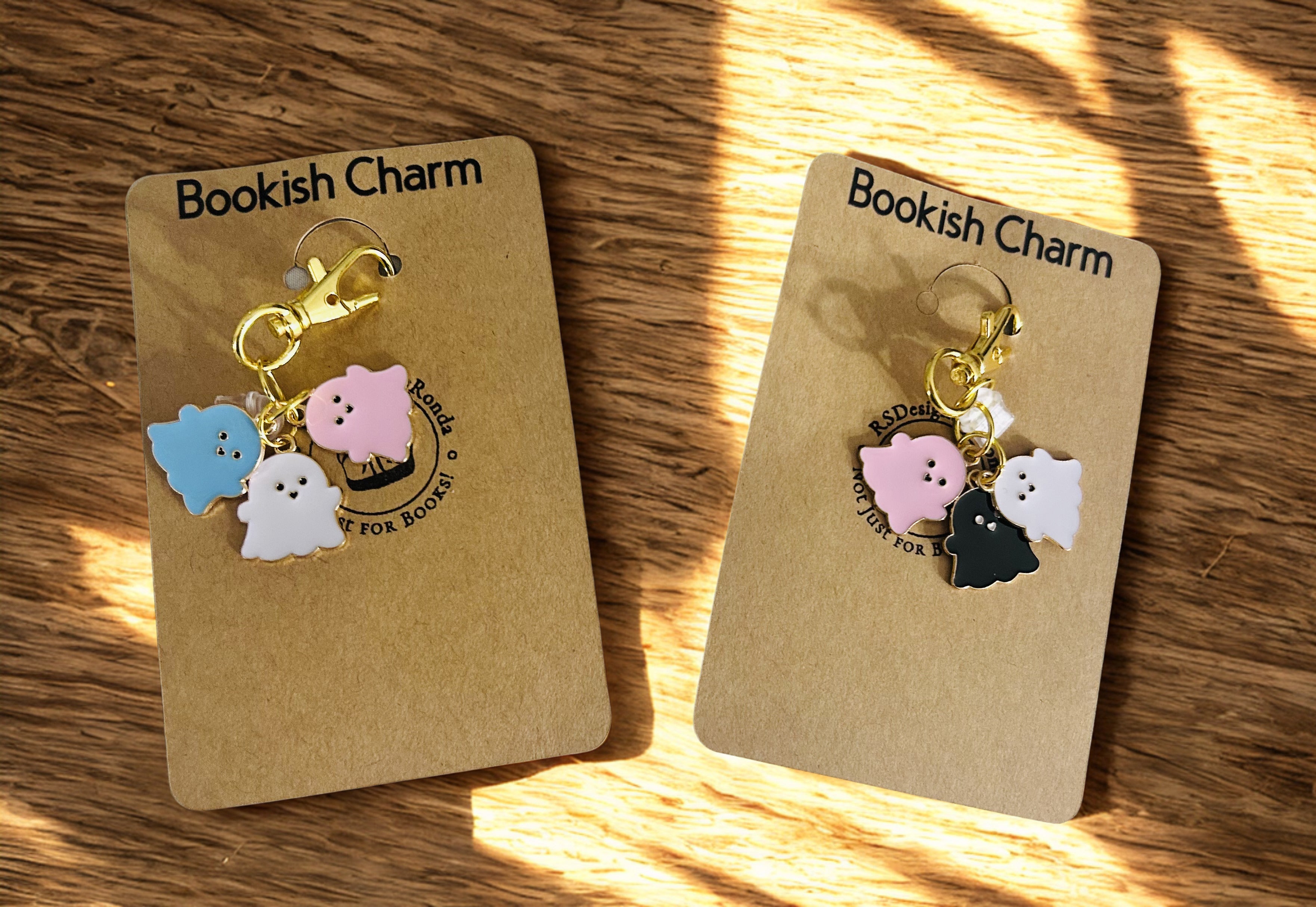 Bookish Reading Journal & eReader USB-C Port Charm