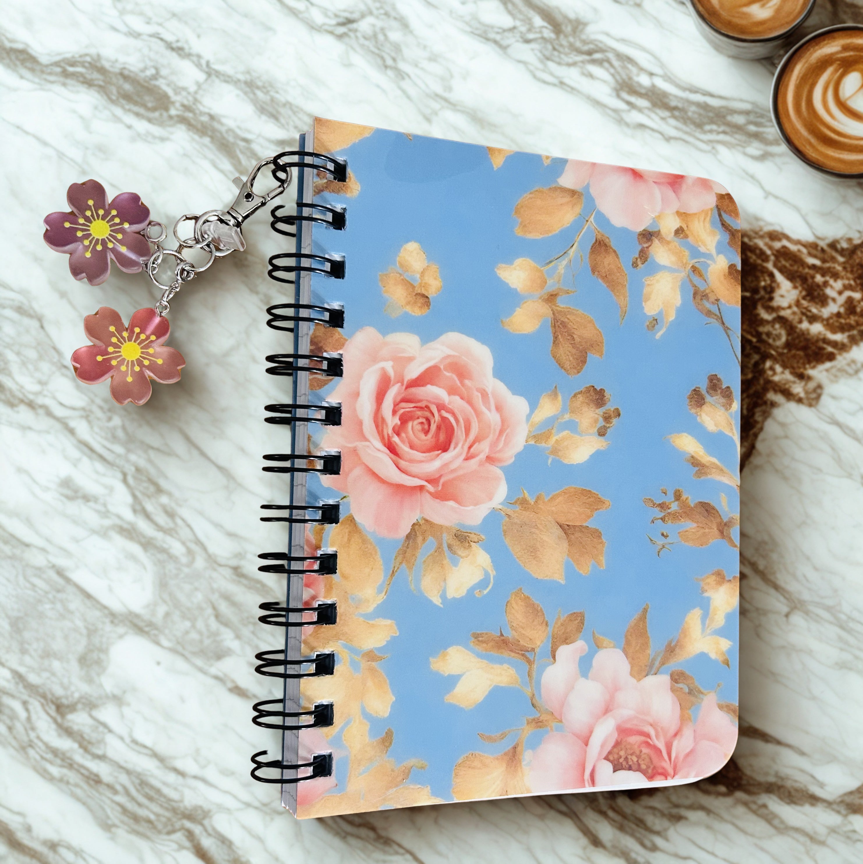 Bookish Reading Journal & eReader USB-C Port Charm