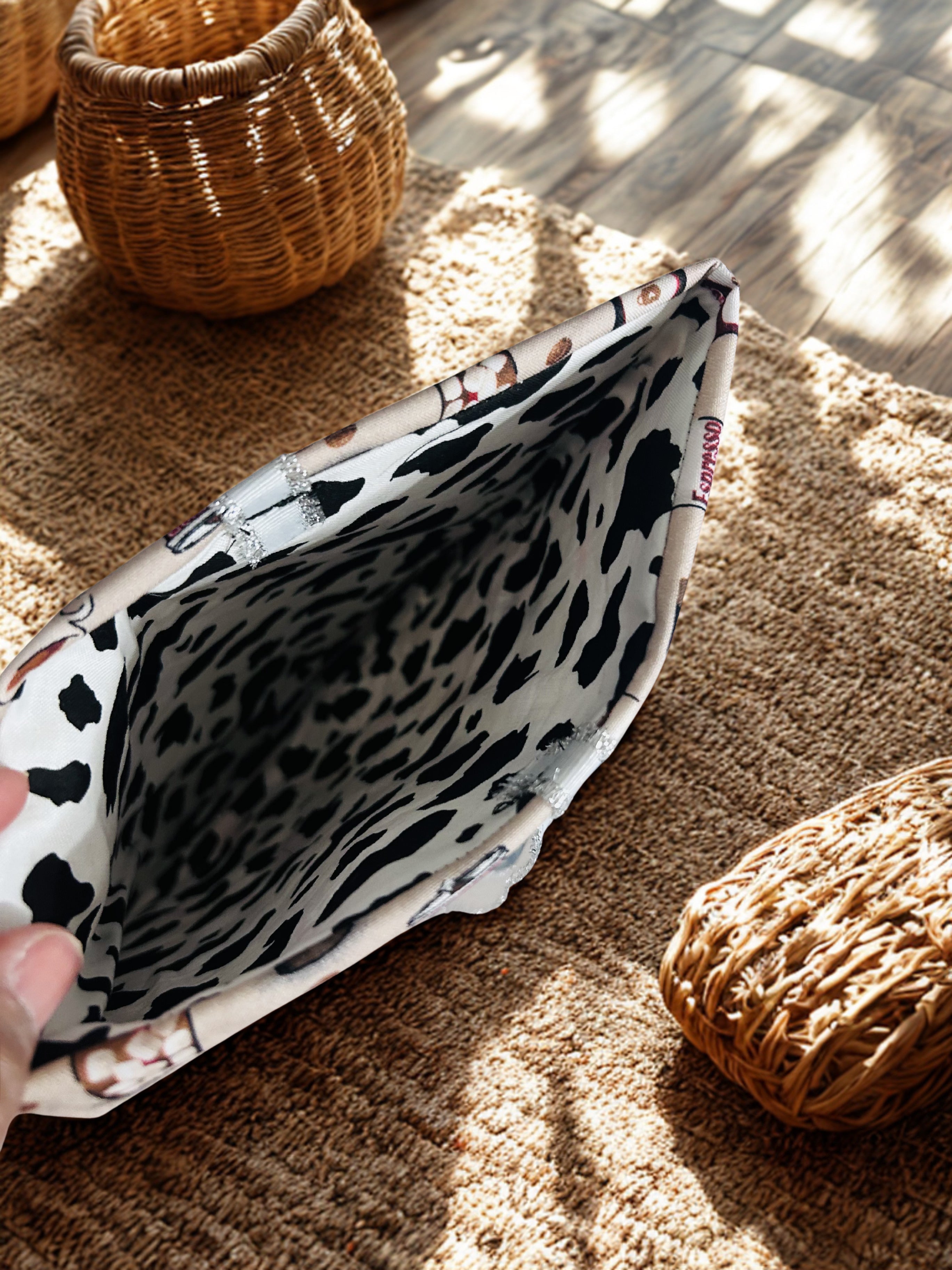 Handmade Luxe Fabric Sleeve for Tablet, eReader, Bible & Journal | Padded Kindle & Notebook Cover | Ribbon Closure