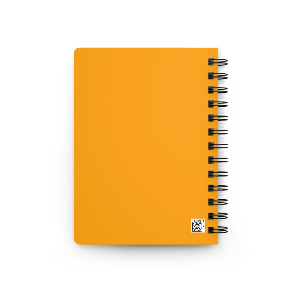 Orange Spiral Notebook — Spiral Bound Journal