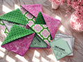 Personalized Corner Fabric Bookmark Set –  Custom Corner Bookmarks