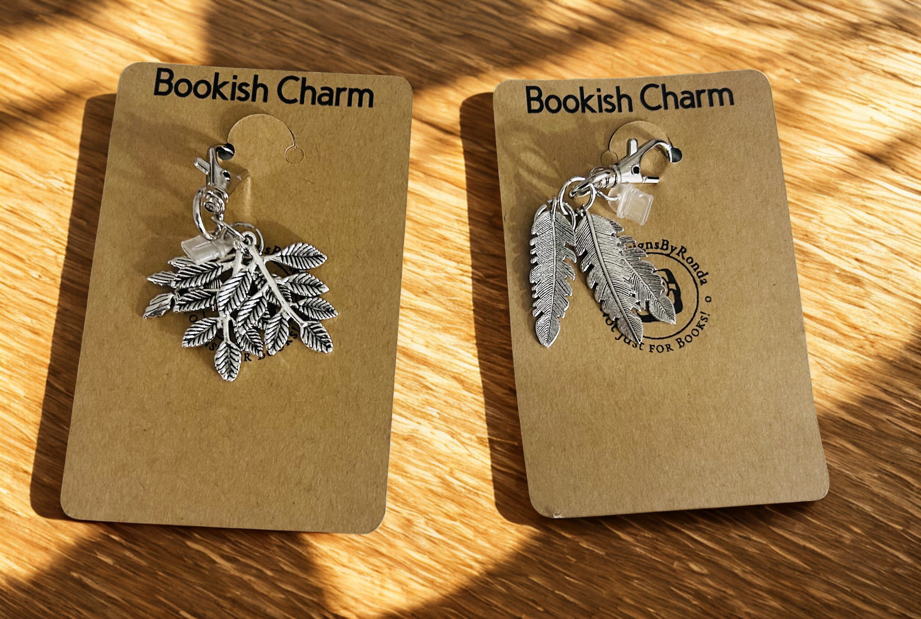 Bookish Reading Journal & eReader USB-C Port Charm