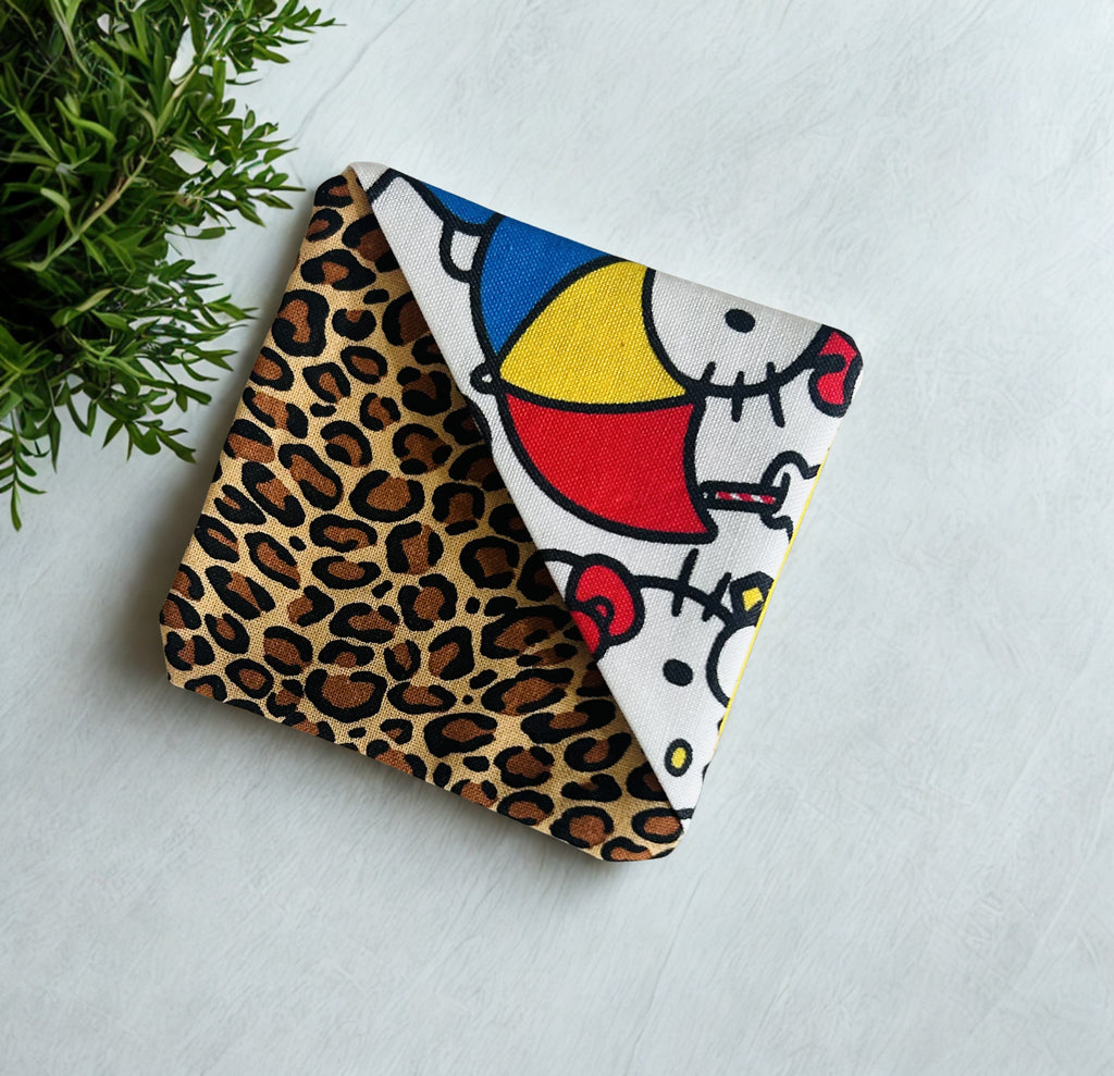 Black and White Leopard Print Spiral Notebook Set