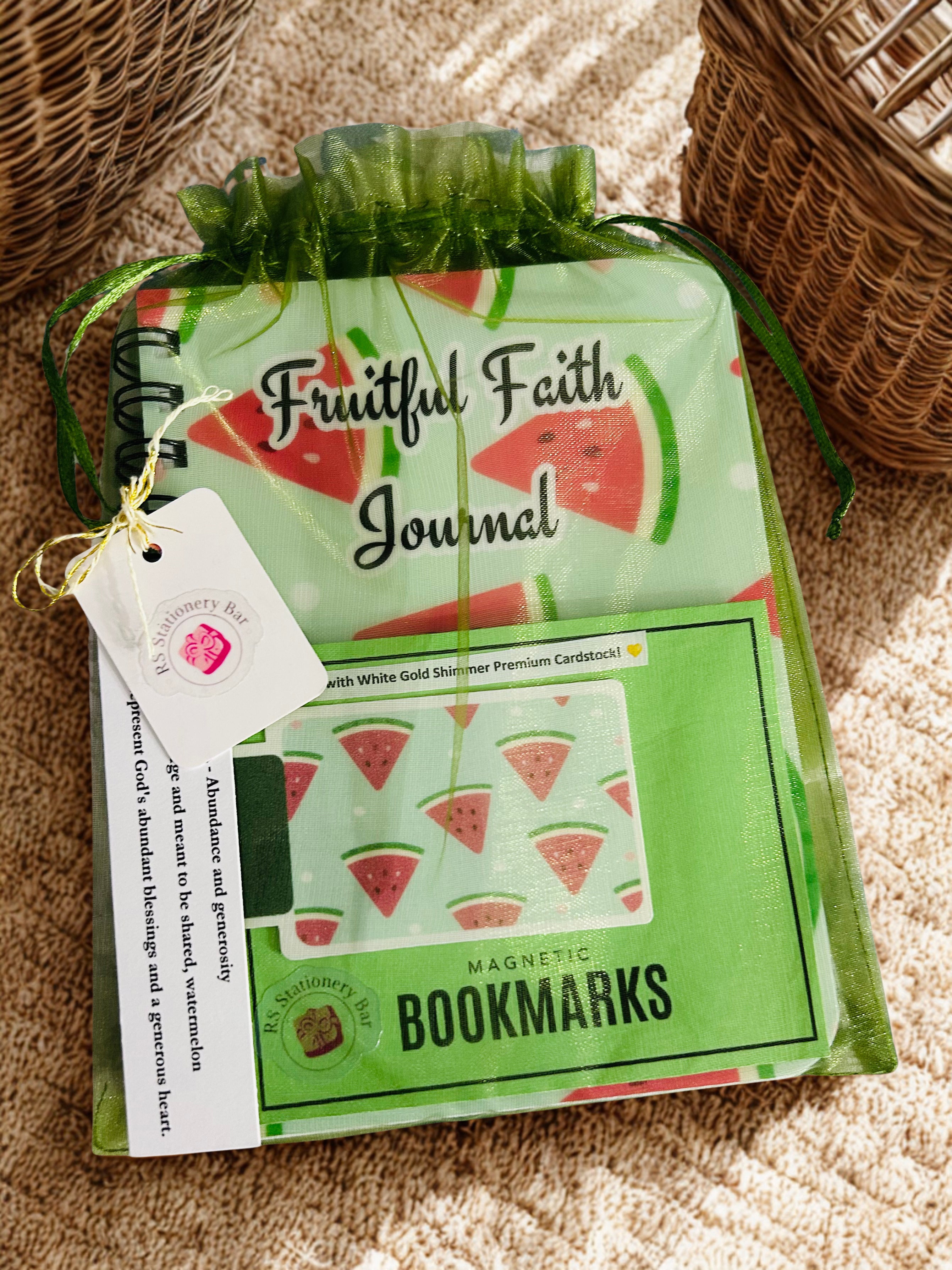 Watermelon Pastel Fruitful Faith Journal