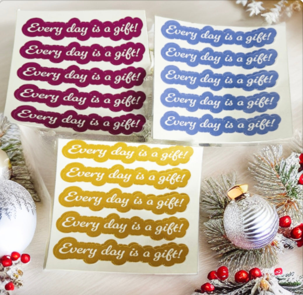 Journal Sticker Set – Inspiration & Planner Pastel Color Stickers