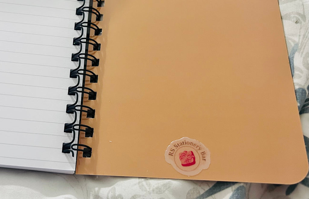 Orange Fruit-Inspired Luxe Notebook Set