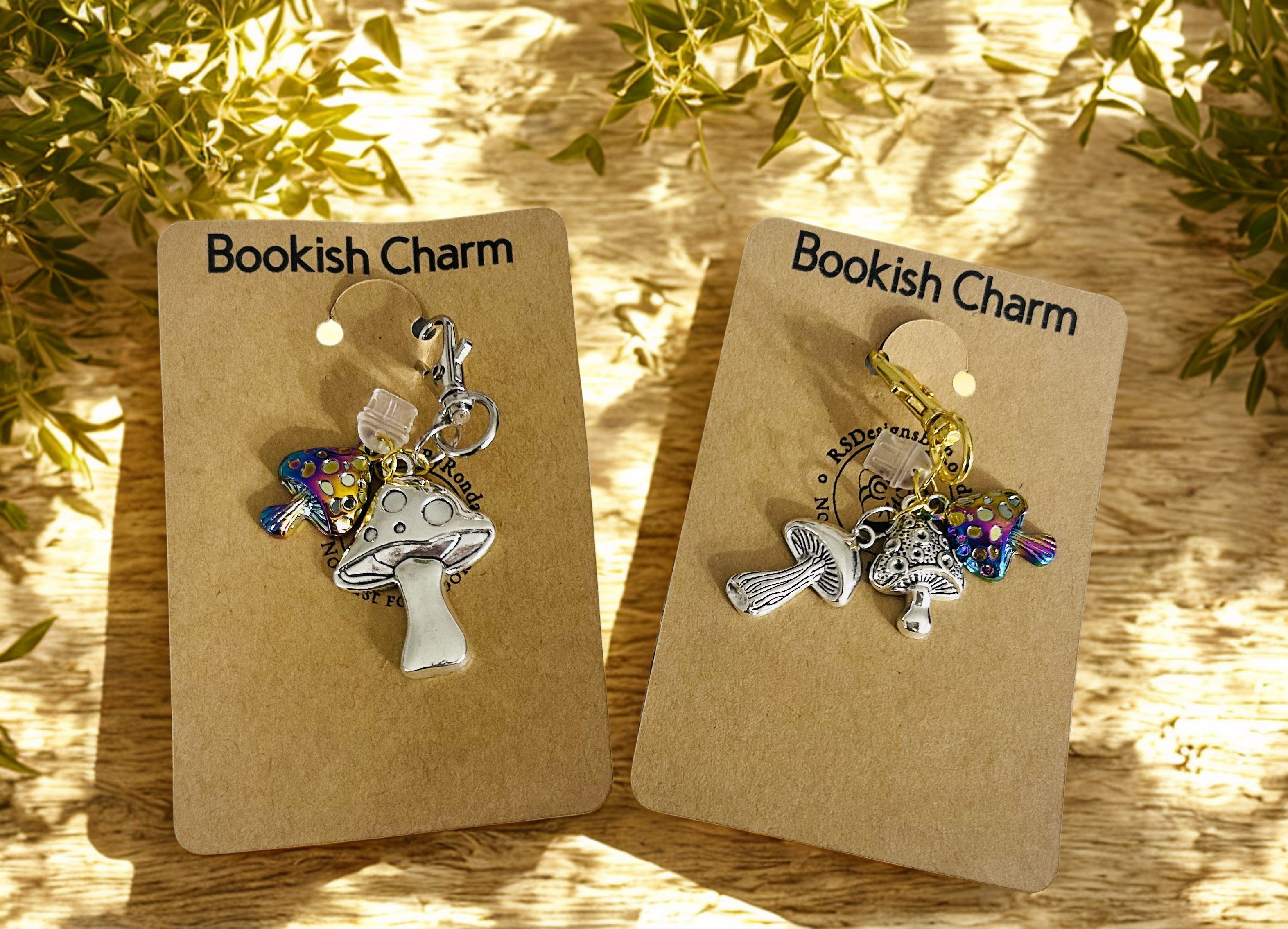 Bookish Reading Journal & eReader USB-C Port Charm