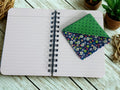 Floral Fabric Corner Bookmarks | Set of 2 - Handmade Bookish Gift