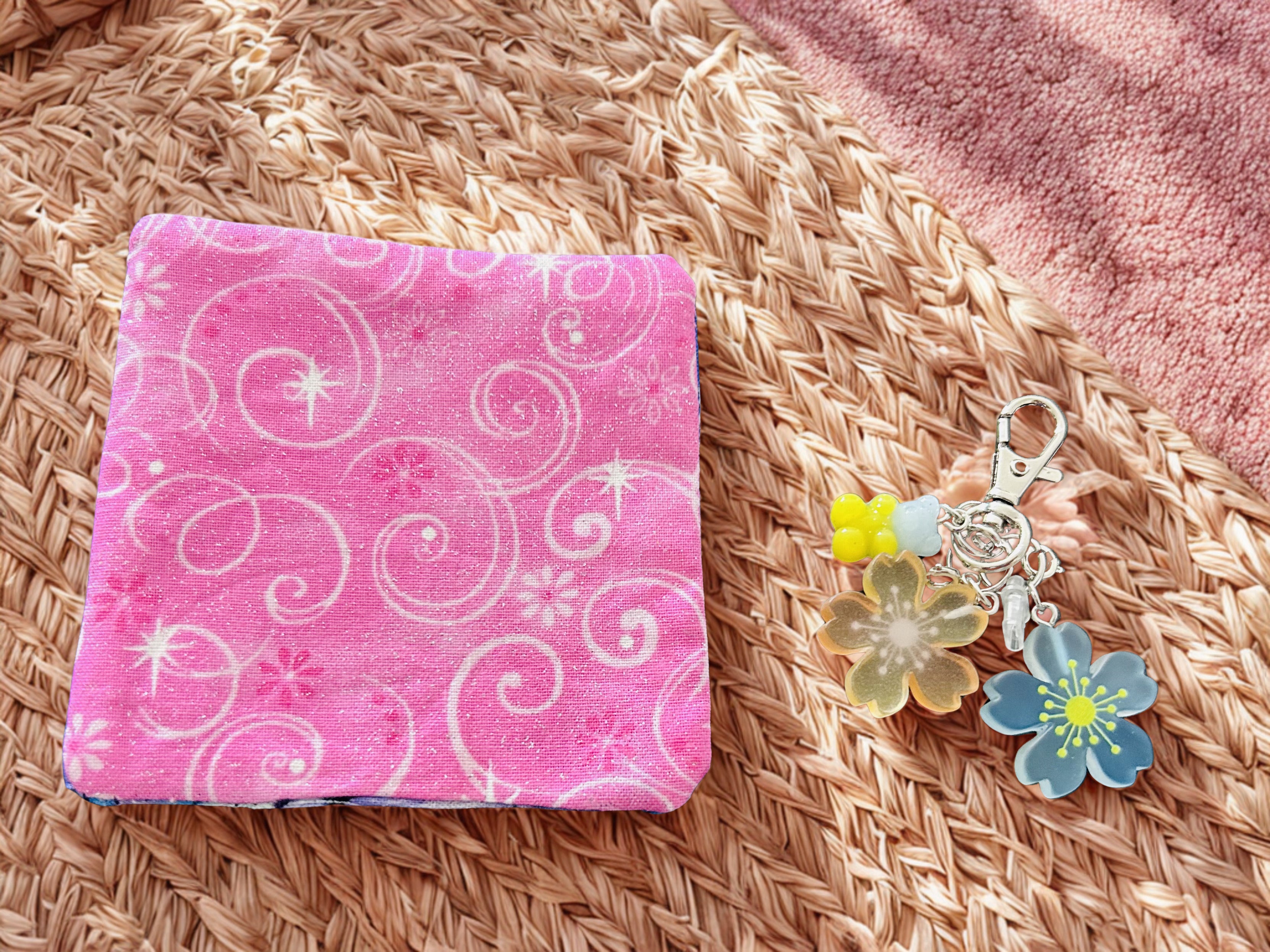 Butterfly Notebook and Butterfly Corner Bookmark & Decorative Charm Set