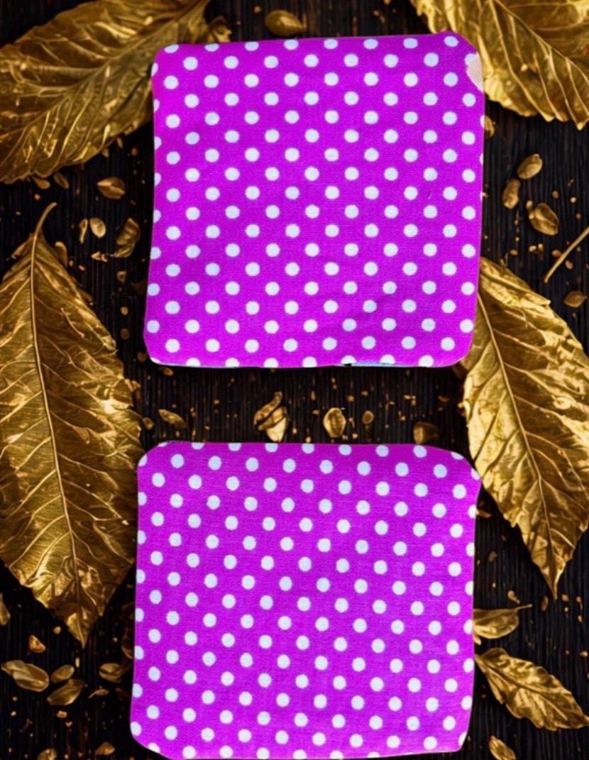 Set of Two - Spiritual Fabric Corner Bookmarks, Faith-Inspired Bookmarks
