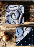 Set of Two - Spiritual Fabric Corner Bookmarks, Faith-Inspired Bookmarks